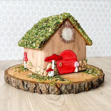 Woodland Magic Gingerbread House Kit by Painted Ladies Pastry